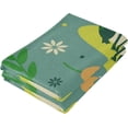 thumbnail image 3 of SKYSONIC 2 Pack Cute Frogs Hand Towels,Ultra Soft Face Towel Hand Cloth Absorbent Fingertip Bath Towels for Bathroom Hotel, Gym and Spa 28" X 14", 3 of 7
