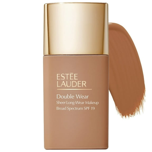 Este Lauder Double Wear Sheer Long-Wear Foundation SPF 19 in 4C3 Softan at Nordstrom, Size 1 Oz