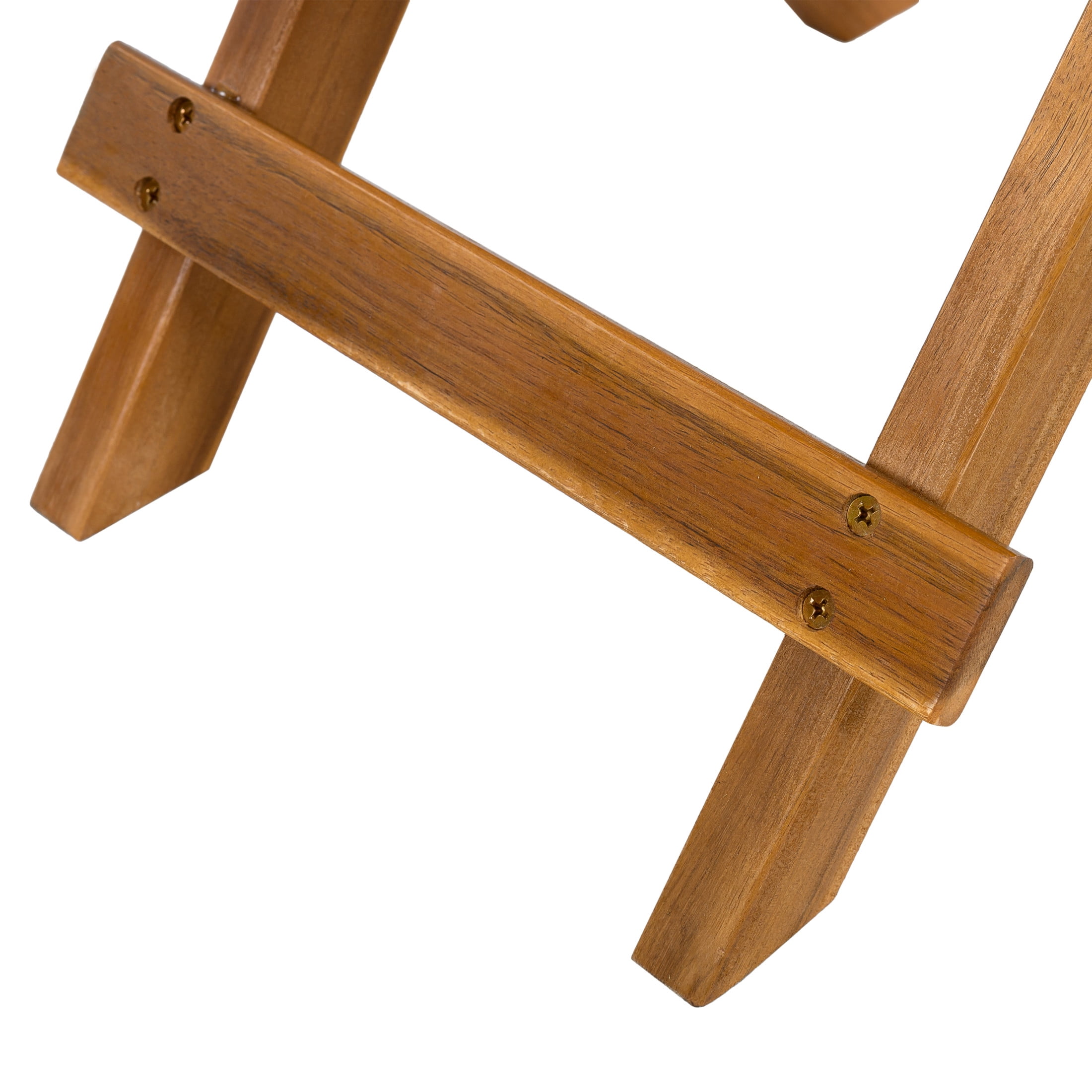 Christopher Knight Home 17.75" Outdoor Foldable Wood End Table, Portable Space-Saving Side Table, Teak