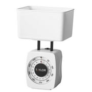 Taylor Precision Products Analog Food Scale - 1 Pound Capacity - White