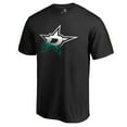 thumbnail image 2 of Men's Black Dallas Stars Gradient Logo T-Shirt, 2 of 4