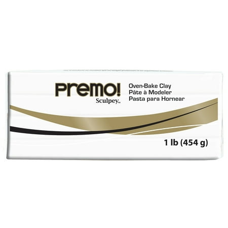 UPC: 0715891500118 | Premo! Sculpey Modeling Clay  1 lb.  White