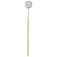 thumbnail image 4 of Espejo de limpieza para médicos, herramientas de limpieza portátiles para médicos, reutilizables, de acero inoxidable oro, 4 of 8
