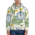 thumbnail image 2 of Bingfone Vintage Utensils Men'S Drawstring Hoodie Long Sleeve Pocket Sweatshirts-Medium, 2 of 9