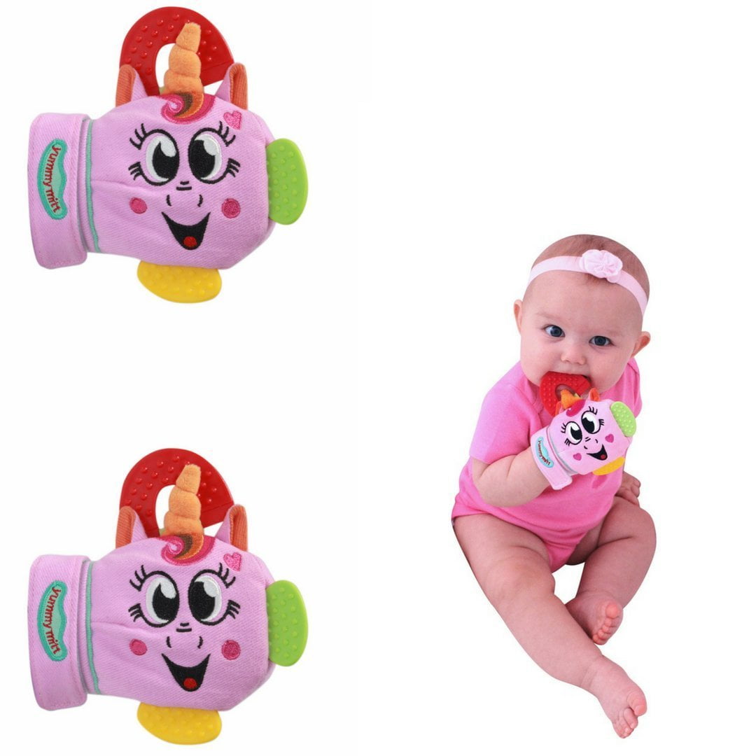 yummy mitt teething mitten