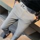 thumbnail image 4 of Pantalones de traje fluido para hombre, elásticos, para negocios, sociales, confección, pantalones elásticos para hombre, drapeados, clásicos, nuevos, en oferta de ropa barata, vestido, 4 of 4