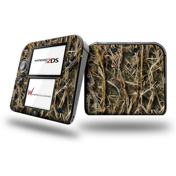 WraptorCamo Grassy Marsh Camo - Decal Style Vinyl Skin fits Nintendo 2DS - 2DS NOT INCLUDED