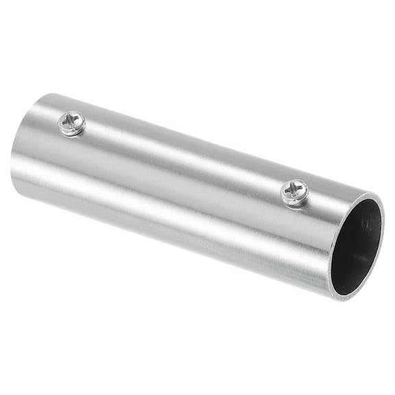 1 Pack 2-Way Straight Pipe Fitting Connector 120mm Length Fit 1" OD Pipe