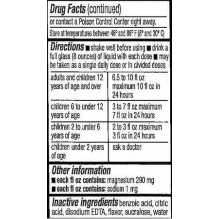 Swan Citroma Lemon Flavor Magnesia Citrate, 10 Fl. Oz.