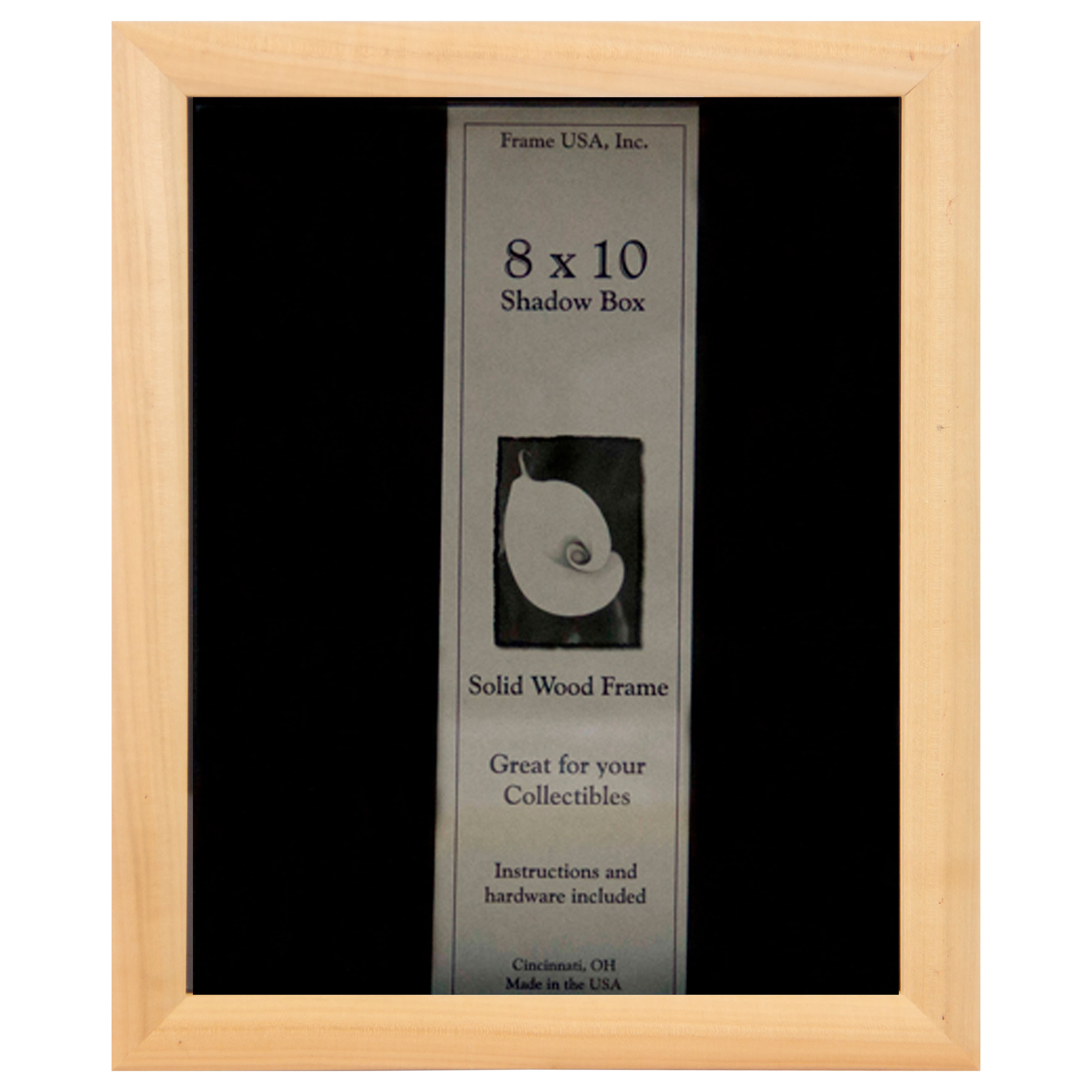 Frame USA Elite Frame Wooden 8inches by 10inches Unfinished DIY