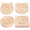 thumbnail image 1 of 4pcs Bead Board Bracelet Board Bracelet Making Tray Wooden Bracelet Designs Board Round Rracelet Making Board Bracelet Beading Jewelry Organizer Tray Mats Bead Boards For Jewelry Making, 1 of 9