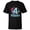 Black, variant on Disney Junior’s Ariel Fourth Birthday 4 Years Old Today - Short Sleeve T-Shirt for Kids - Customized-White