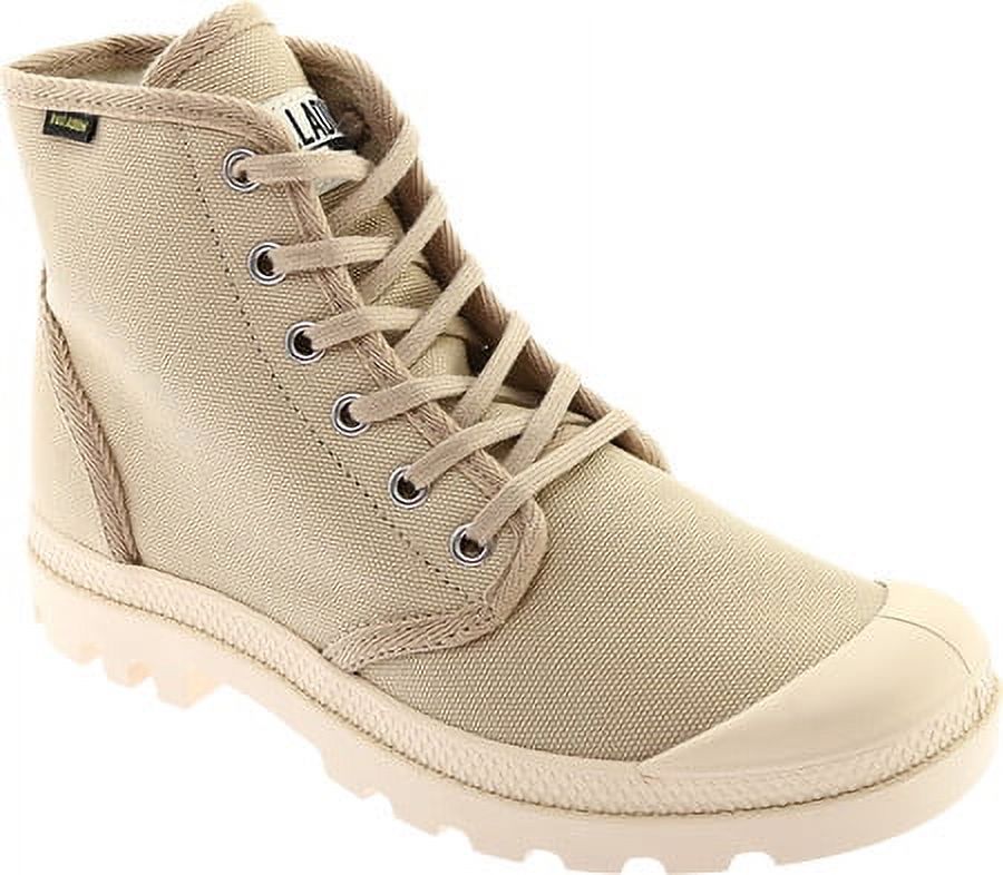 NEW Palladium Pampa Hi Originale Fabric Olive Night / Black High-Top Canvas Boot Palladium Pampa Hi Originale Fabric Olive Night / Black High  main image 4