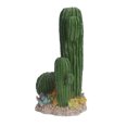 thumbnail image 1 of Cactus Desert Decor, Practical Shape Real Aquarium Cactus Decoration Multipurpose With Succulents For Reptile , 1 of 8