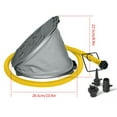 thumbnail image 2 of TIMIFIS Inflatable Pool 11Inch Portable Inflatable ShipRowing Pedal Pump Bslsa High Pressure Pedal Pump Air Pump - Summer, 2 of 2