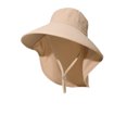 thumbnail image 3 of Pafei Tyugd Sun Hats for Women Wide Brim UV Protection Summer Beach Hats with Adjustable Chin StrapKhaki, 3 of 6