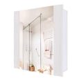 thumbnail image 2 of Botiquin para Baño con Espejo Niki Blanco blanco, 2 of 8