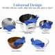 thumbnail image 5 of Kitchen Gizmo Strain - Colador de silicona con clip para ollas, sartenes y cuencos - Aparatos de cocina resistentes al calor, colador escurridor esencial para verduras y pastas - 7,87 x 2,76 x 4,53, 5 of 8