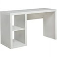 thumbnail image 2 of (2 pack) Better Homes & Gardens Cube Storage Office Desk, White, 2 of 7