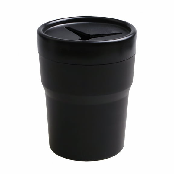 LAMIRO Car Cup Holder Slot Organizer Change Coin Phone Storage (Black)