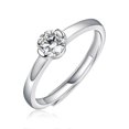 thumbnail image 1 of Anillo de Plata S925 con moissanita shaofei modelo 12058 ajustable, 1 of 1
