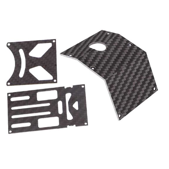 HobbyFlip Upper Main Board Carbon Body Pieces Furious 320(G)-Z-02 Compatible with Walkera