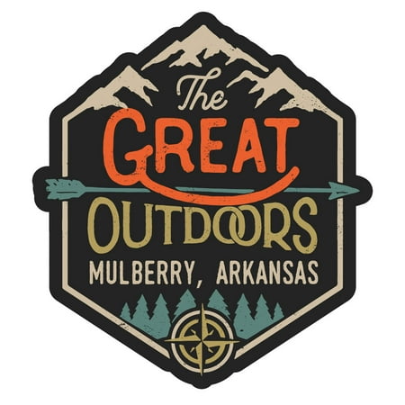 

Mulberry Arkansas The Great Outdoors Design 4-Inch Fridge Magnet