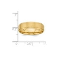 thumbnail image 3 of 14k Yellow Gold Light Comfort Fit Fancy Band - Size 12, 3 of 3