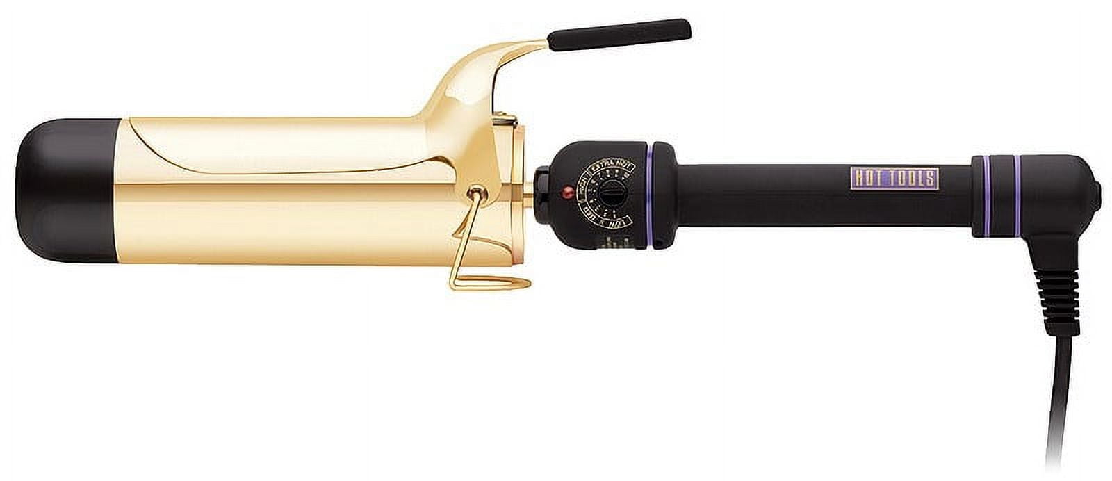 Hot Tools 2 Hair Curling Iron 24 K Gold Plated Barrel with Extra