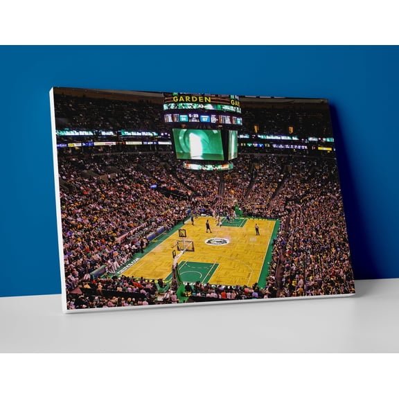 Boston Celtics Arena Poster or Gallery Canvas Wall Art