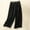 Black, variant on Outfmvch Cotton Linen Pants for Women Beach Pants for Women Baggy Linen Long Lounge Travel Pants Cropped Linen Pants Women Drawstring Pants Women Flowy Drawstring High Waist Beige M-3XL