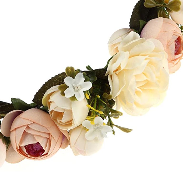 Handmade Bridal Headpiece: Green Leaf Floral Crown  display picture 3