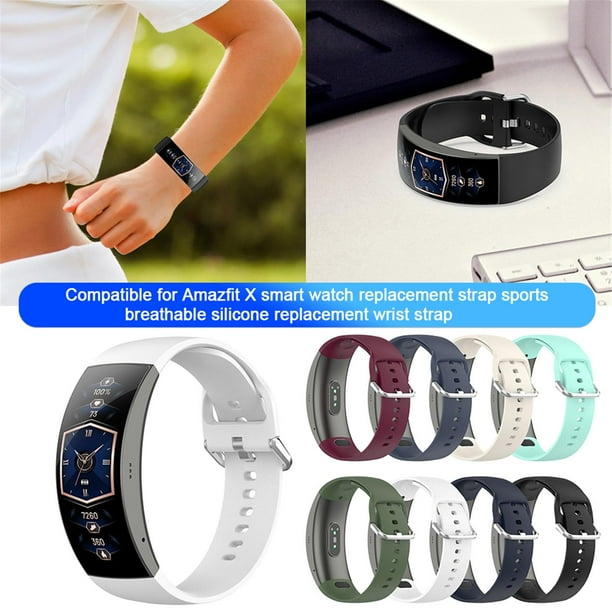 1111Fourone Compatible for Amazfit X Smart Bracelet Strap Sports