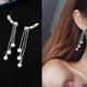 thumbnail image 1 of Pendientes para mujer, regalos para mujer, pendientes largos de perlas con borlas de estilo coreano, pendientes largos de perlas, joyería para mujer, 1 of 5