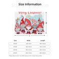 thumbnail image 5 of Disketp Christmas Flannel Blankets - Thick and Warm Blanket for Winter, Soft Fuzzy Plush King Blanket for All Seasons-60"x50", 5 of 6