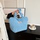 thumbnail image 3 of Bolso de hombro para niñas, bolso de mano con cremallera, bolso cruzado, bolso (azul claro), 3 of 8