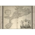 thumbnail image 1 of 24"x36" Gallery Poster, map of tibet 1737, 1 of 1
