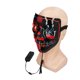 thumbnail image 4 of Máscara Luminosa Para Adultos, Máscara Luminosa De Uso Cómodo Con Parpadeo Lento Para Accesorios De Halloween Para Carnaval Festivo Cergrey LED Halloween Mask, 4 of 8