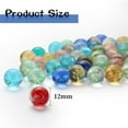 thumbnail image 3 of 40Pcs Handmade Glass Marbles,Colorful Marbles Glow,Doted Style Glass Marbles,Bulk Decorative Marbles,DIY Craft and Jewelry Making (Mixed Colors), 3 of 7