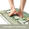 thumbnail image 2 of Kitchen Mats 2PCS,Cushioned Anti Fatigue Farmhouse Kitchen Rugs and Mats,Non Skid Waterproof Kitchen Mats for Floor,Comfort Foam Standing Desk Mat for Home,Office,Sink,Laundry, 2 of 6