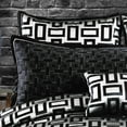 thumbnail image 3 of Riverbrook Home Kacy 5 Pc Queen Comforter Set, Silver & Black, Polyfill, Adult, 3 of 7