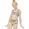 thumbnail image 4 of Hello Kitty Girls' Swimwear Beach Sport Bikini Bathing Suit 2 Piece Swimsuits, 4 of 7