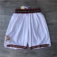 thumbnail image 1 of Basketball Pants Sun Lakers 76ers Heat Raptors Magic Pocket Dense Embroidered Shorts Retro Basketball Pants, 1 of 4