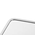 thumbnail image 4 of espejo rectangular marco de aluminio 29 x 41 cm plata, 4 of 4