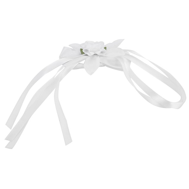 Bandas de ramillete de muñeca, muñeca de simulación de flor de mano ramillete de dama de honor ramillete de boda parte superior de la línea