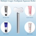 thumbnail image 5 of LEEYNEER Toothpaste Squeezer  6pcs Metal Tube Squeezer Key Stainless Steel Toothpaste Roller Tube Wringer for Paint  Cream  Cosmetic and Hair Dye, 5 of 8