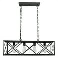 4Light Black Island Pendant