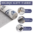 thumbnail image 2 of Modern Abstract Area Rug – Machine Washable, Non-Slip, Collapsible, Low Pile, Soft and Mark Resistant Carpet for Living Room, Bedroom, Dining Room – Blue – 9ft x 12ft (274cm x 366cm) – USA Stock, 2 of 8