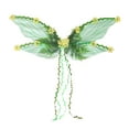 thumbnail image 2 of Thin Cicada Wing Set Adjustable Costume Accessory for Halloween Dress Up Party Performance, 2 of 6