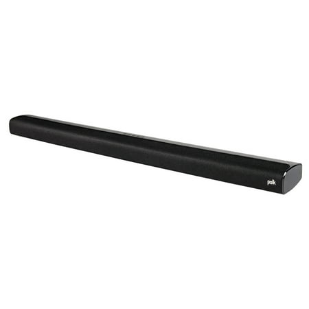 Polk Audio - Signa S2 2.1 Ch Ultra-Slim Soundbar with Wireless Subwoofer and Dolby Digital - Black